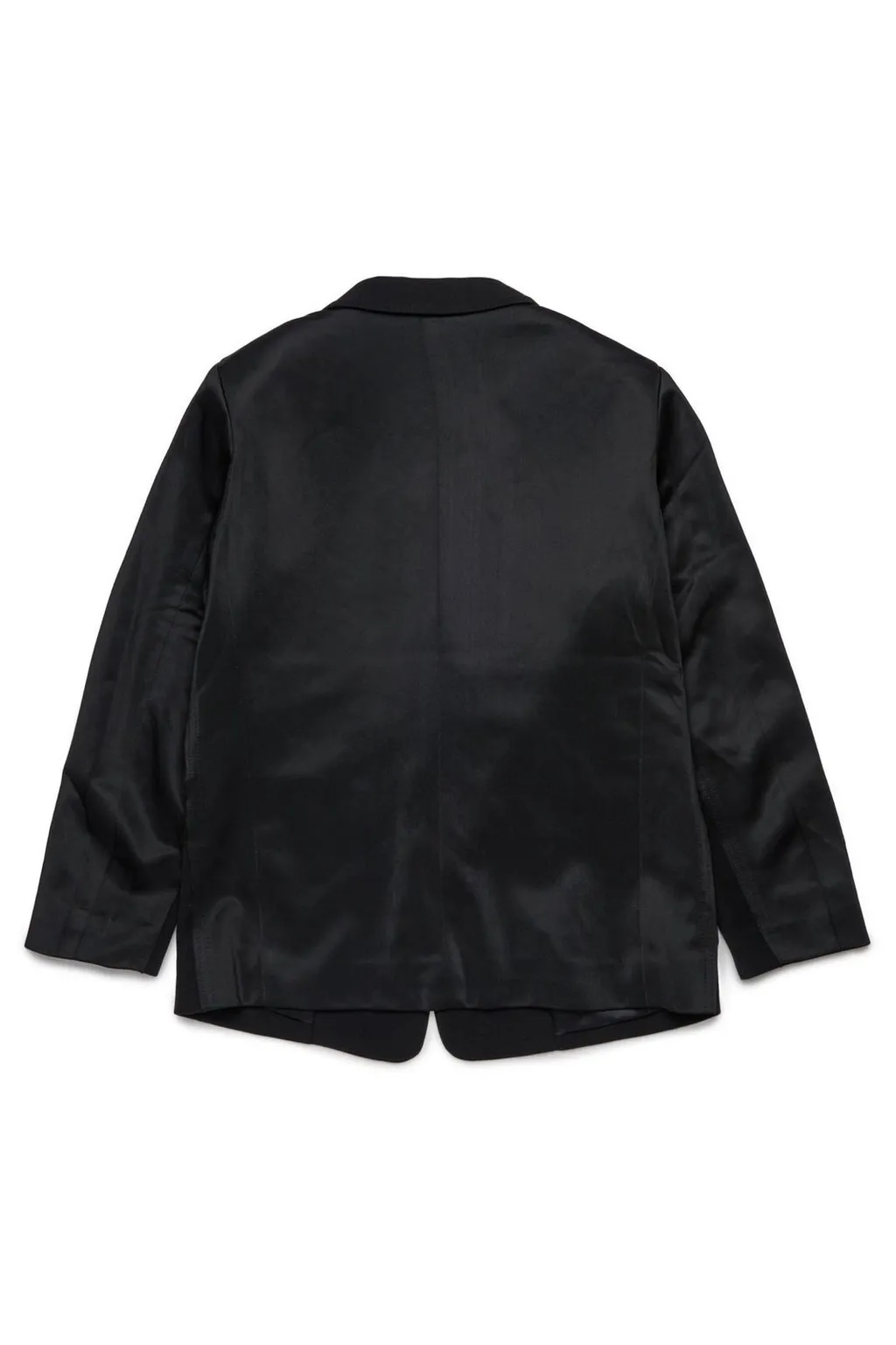 Diesel Kids Oval-D Logo Embroidered Single-Breasted Jacket
