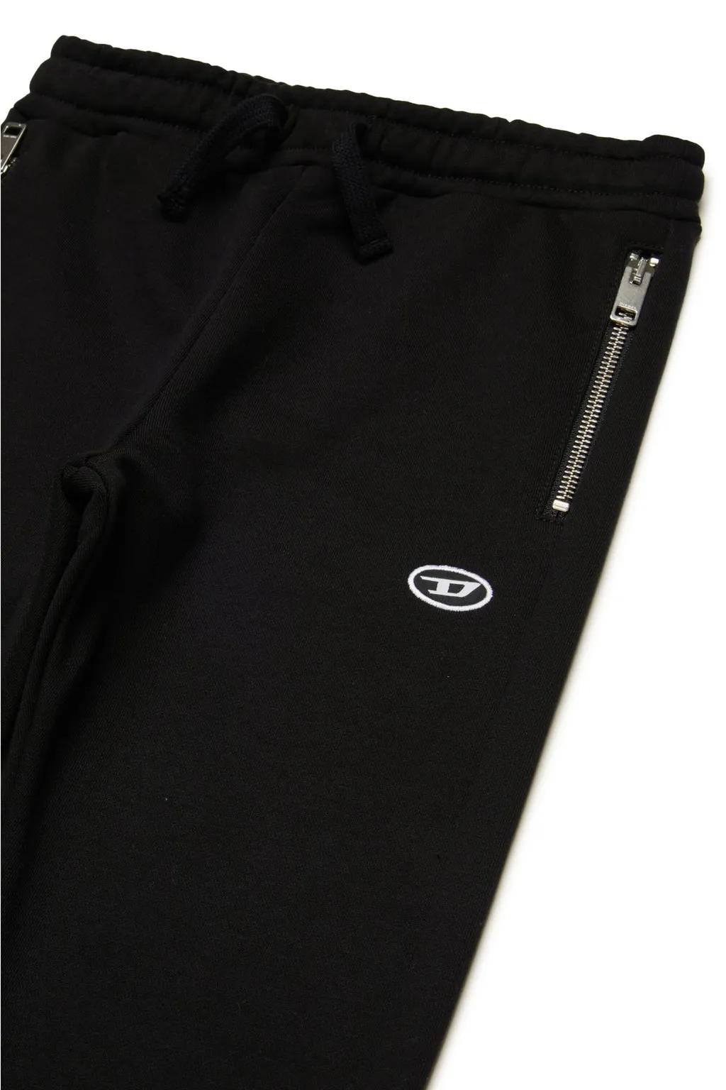 Diesel Kids Logo Embroidered Drawstring Trousers