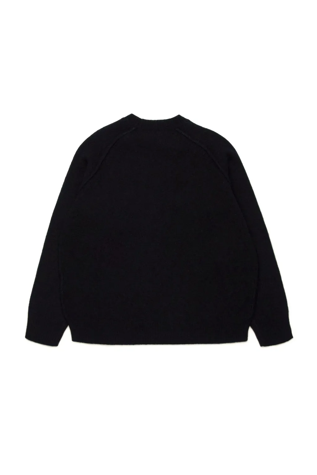 Diesel Kids Logo Intarsia-Knit Jumper