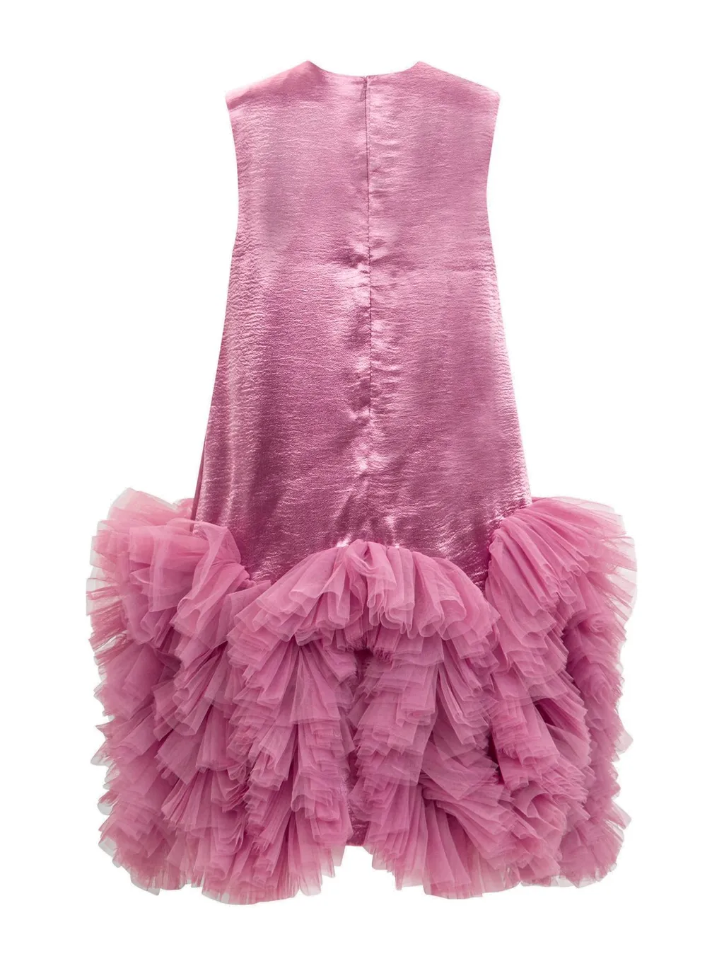 Maison Ava Sleeveless Yarn Hem Dress
