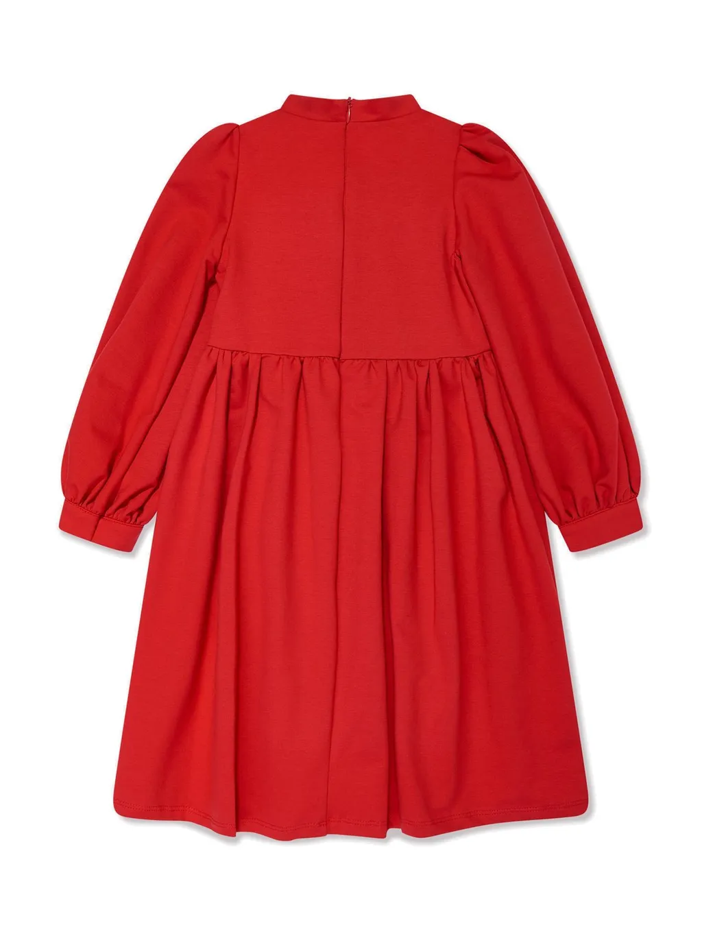 Mama Luma Pleated Bow-Detailed Dress