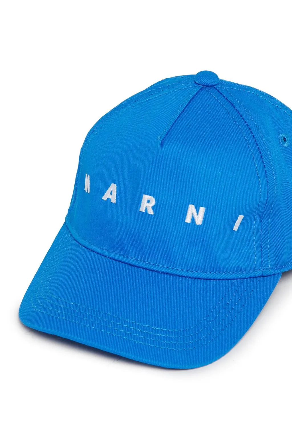 Marni Kids Logo Embroidered Baseball Cap
