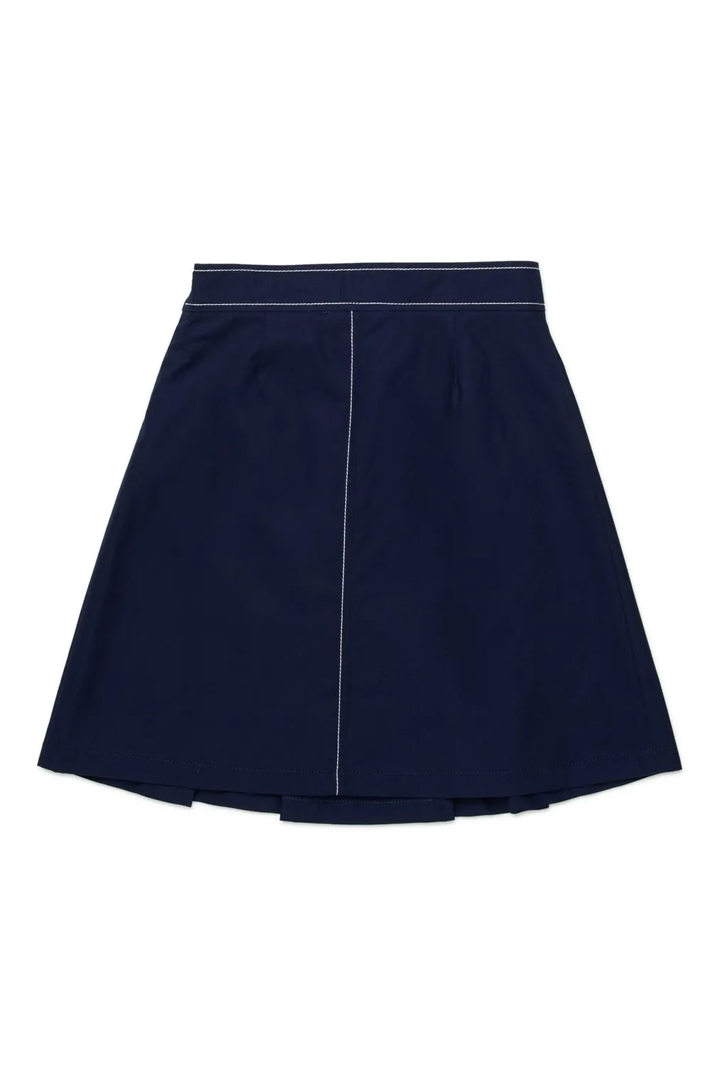 Marni Kids Logo Embroidered Pleated Skirt