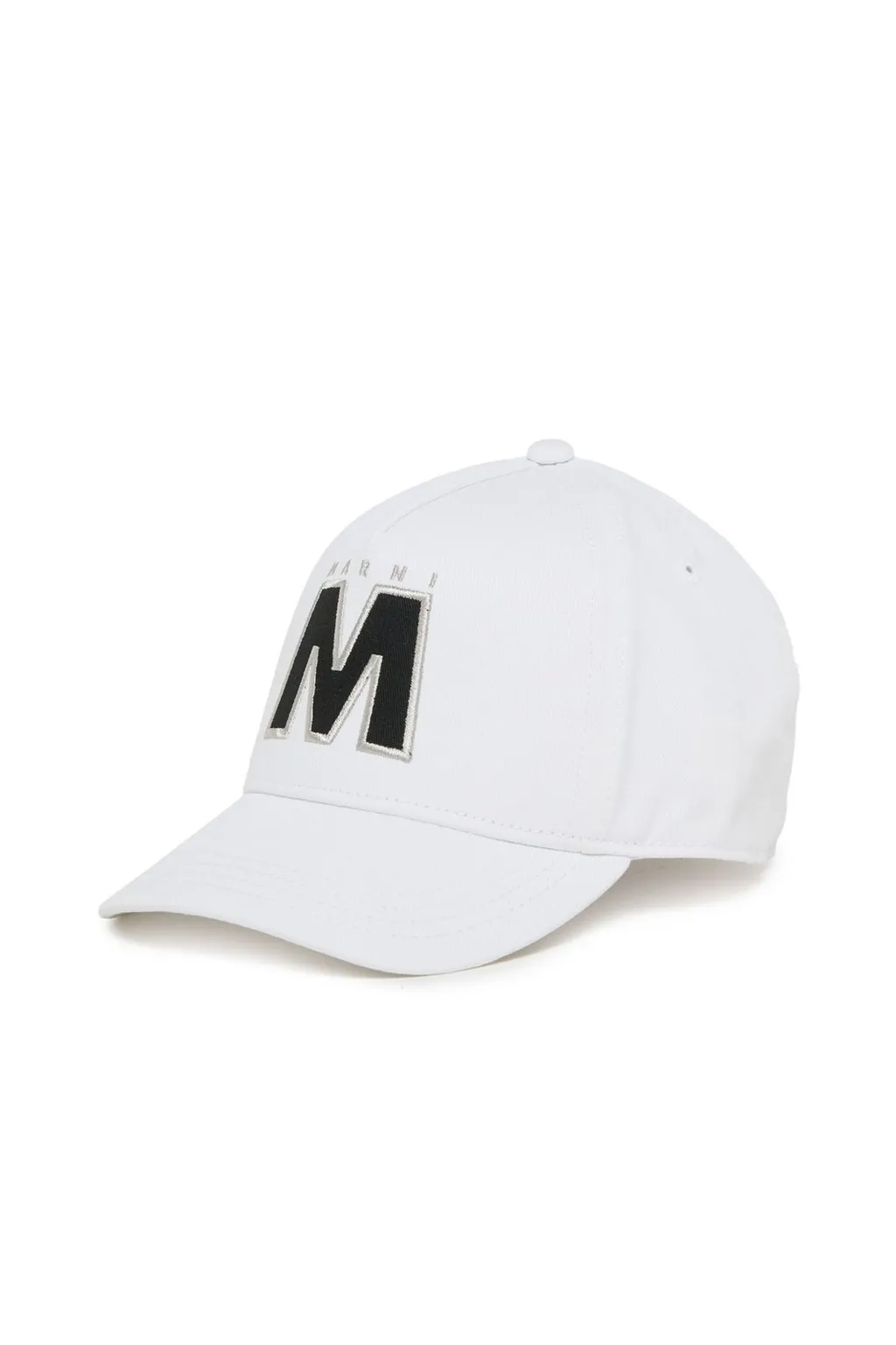 Marni Kids Logo Embroidered Baseball Cap