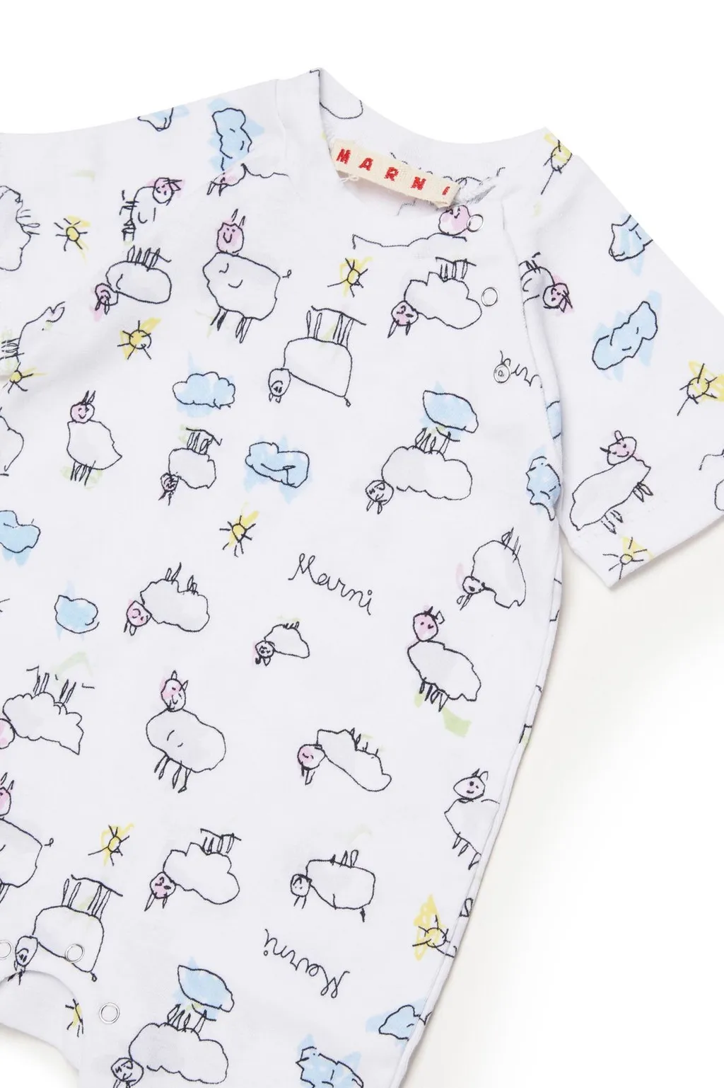 Marni Kids Graphic Printed Baby Set