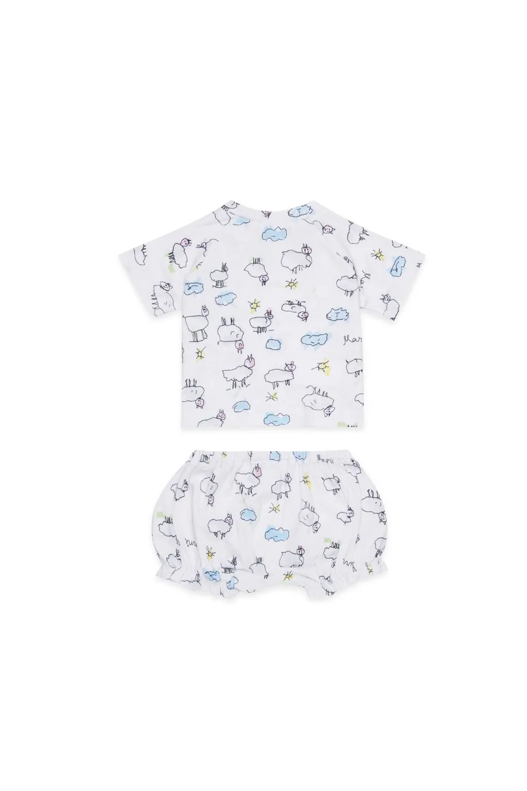 Marni Kids Graphic Printed T-Shirt Set