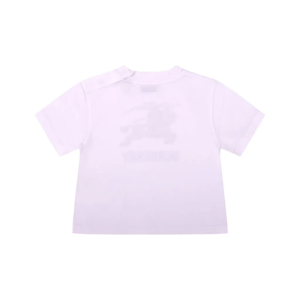 Burberry Kids Ekd Check T-Shirt