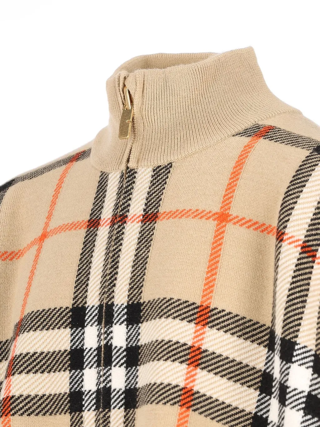 Burberry Kids Reversible Checked Cape