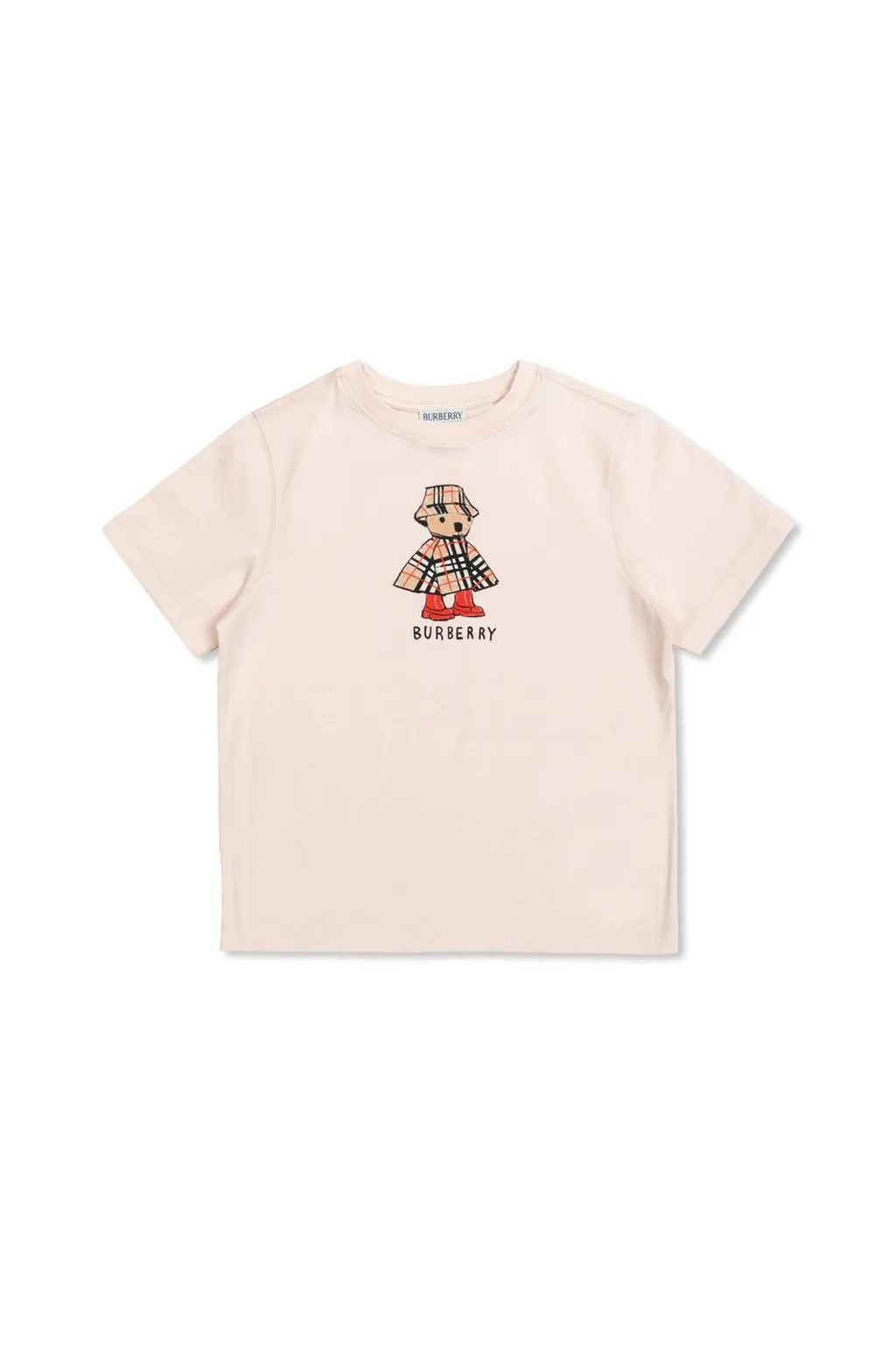 Burberry Kids Bear-Printed Crewneck T-Shirt