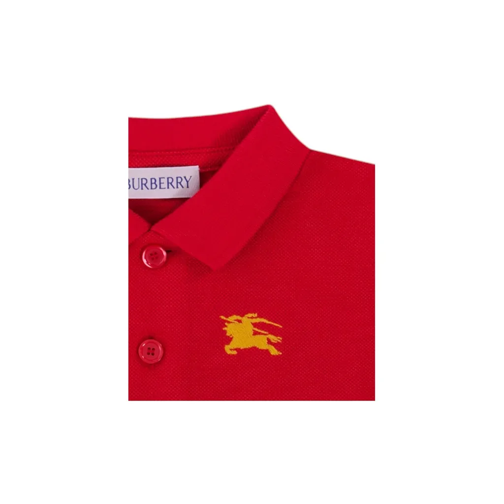 Burberry Kids Piqué Polo Shirt