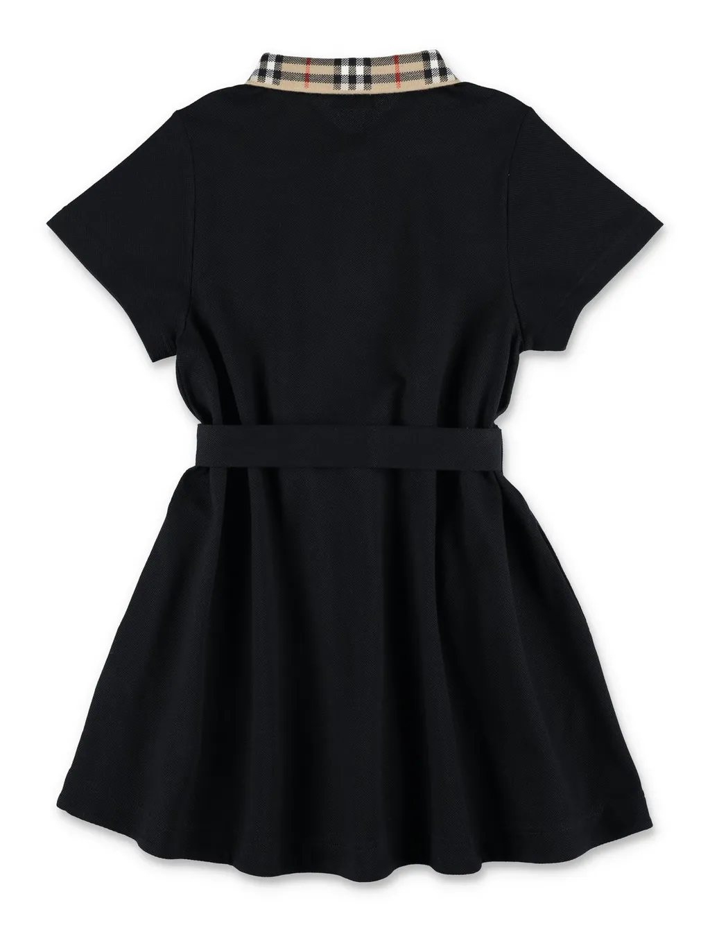 Burberry Kids Short-Sleeved Belted Polo Dress