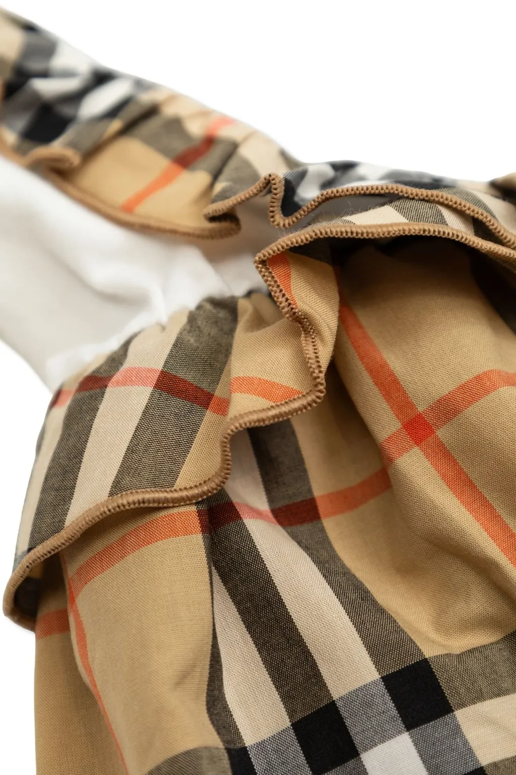 Burberry Kids Check Patterned Dress
