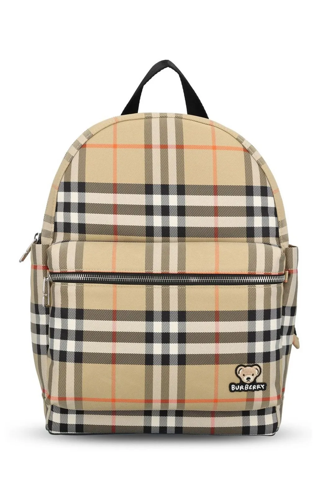 Burberry Kids Check Patterned Backpack