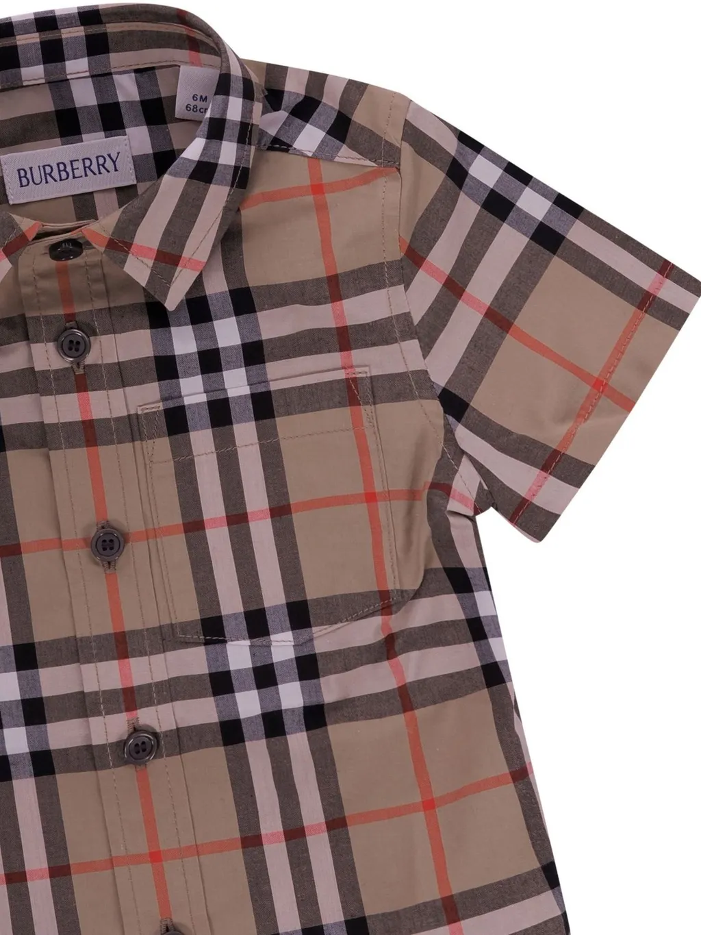 Burberry Kids Check Shirt