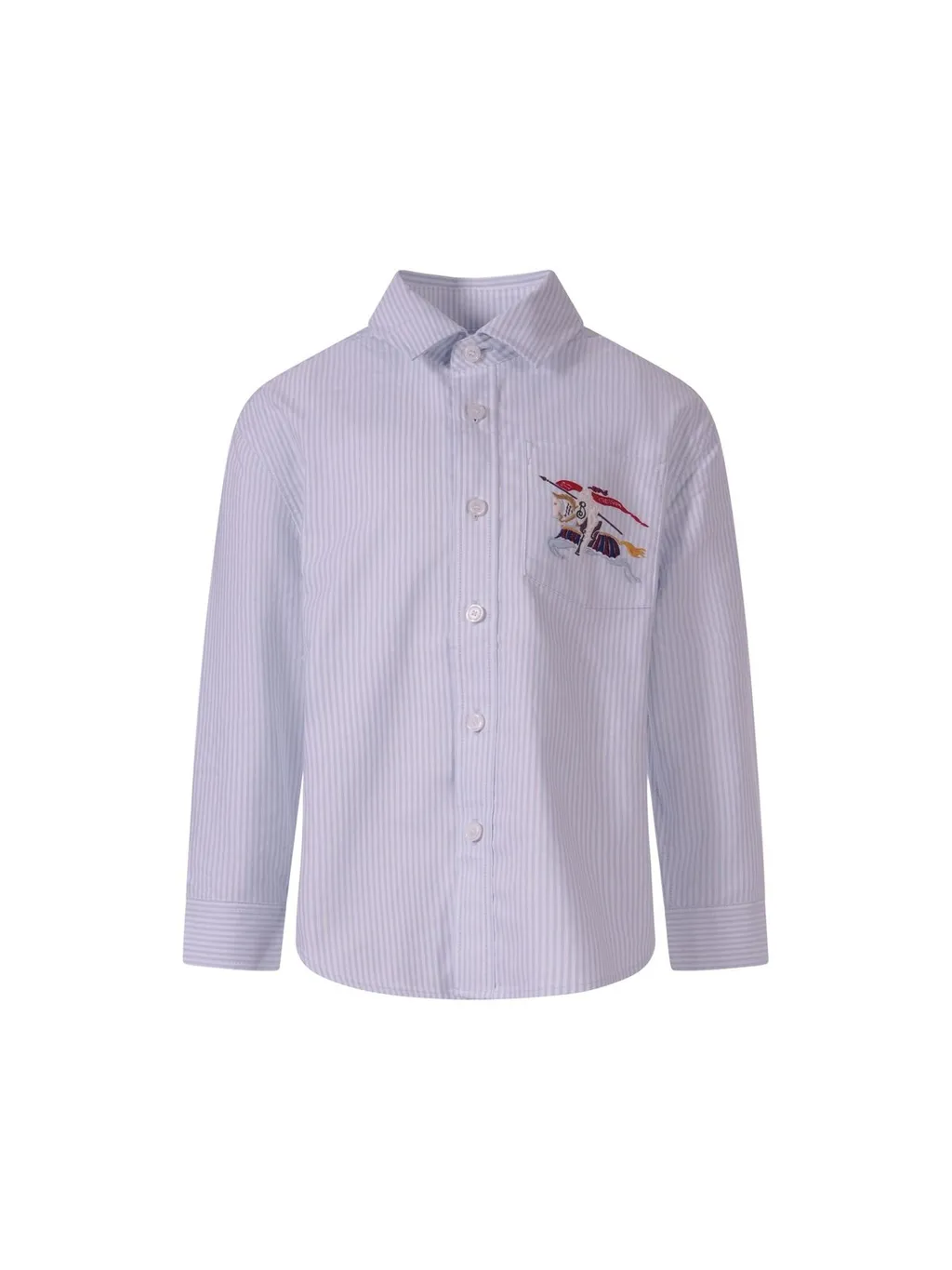 Burberry Kids Striped Oxford Shirt