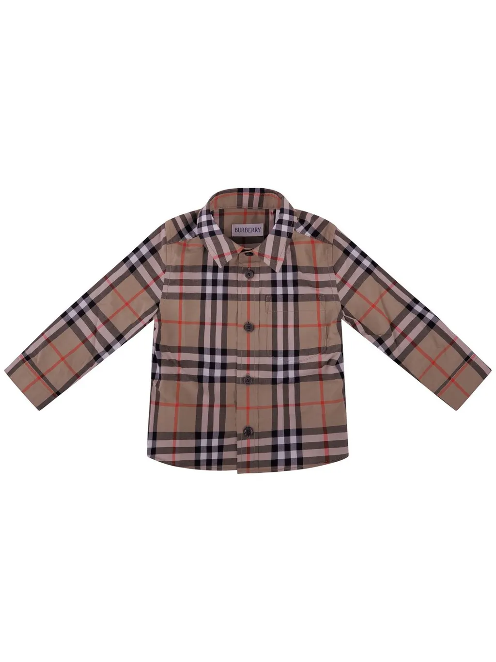 Burberry Kids Check Shirt