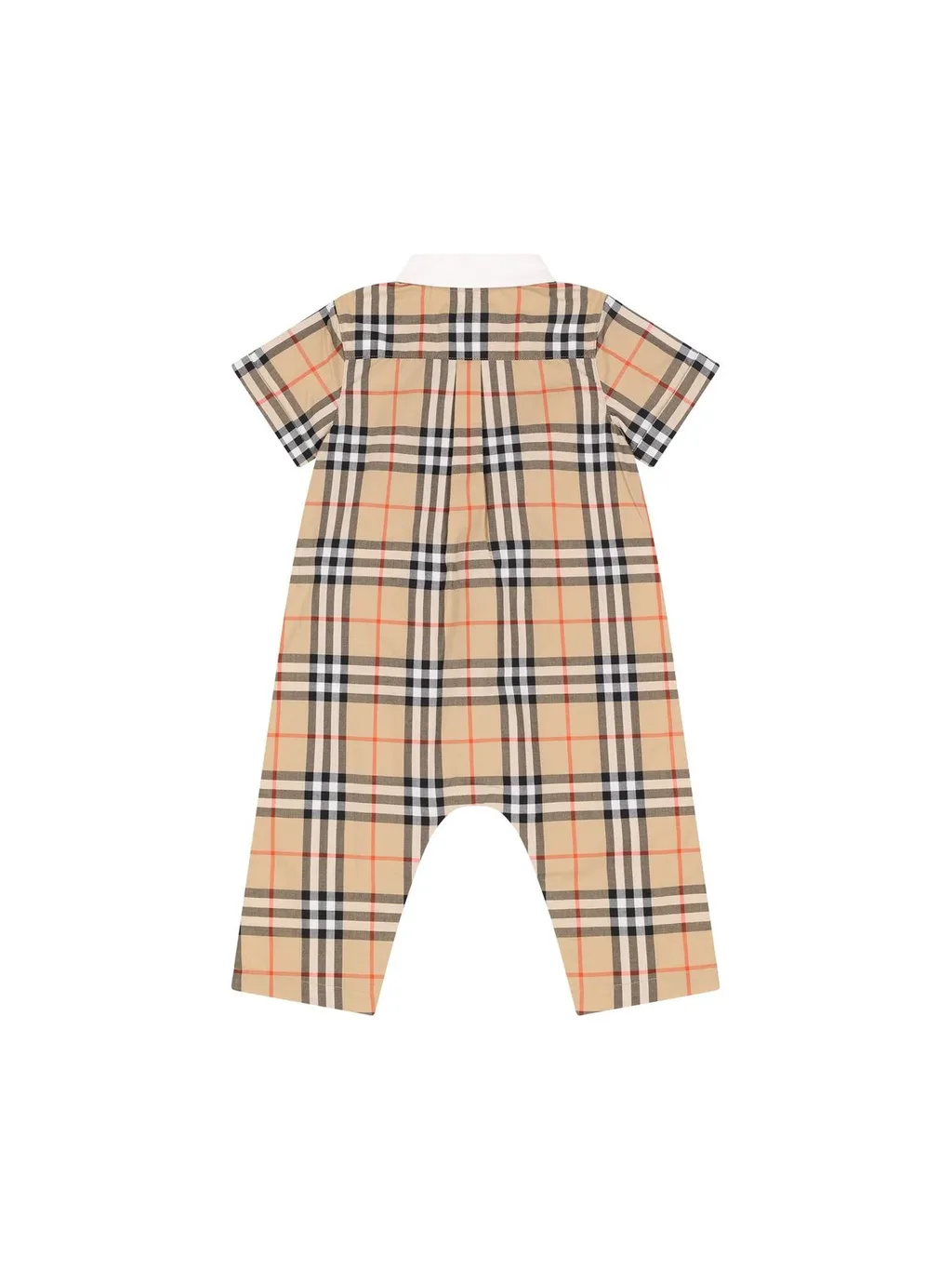 Burberry Kids	Checked Playsuit