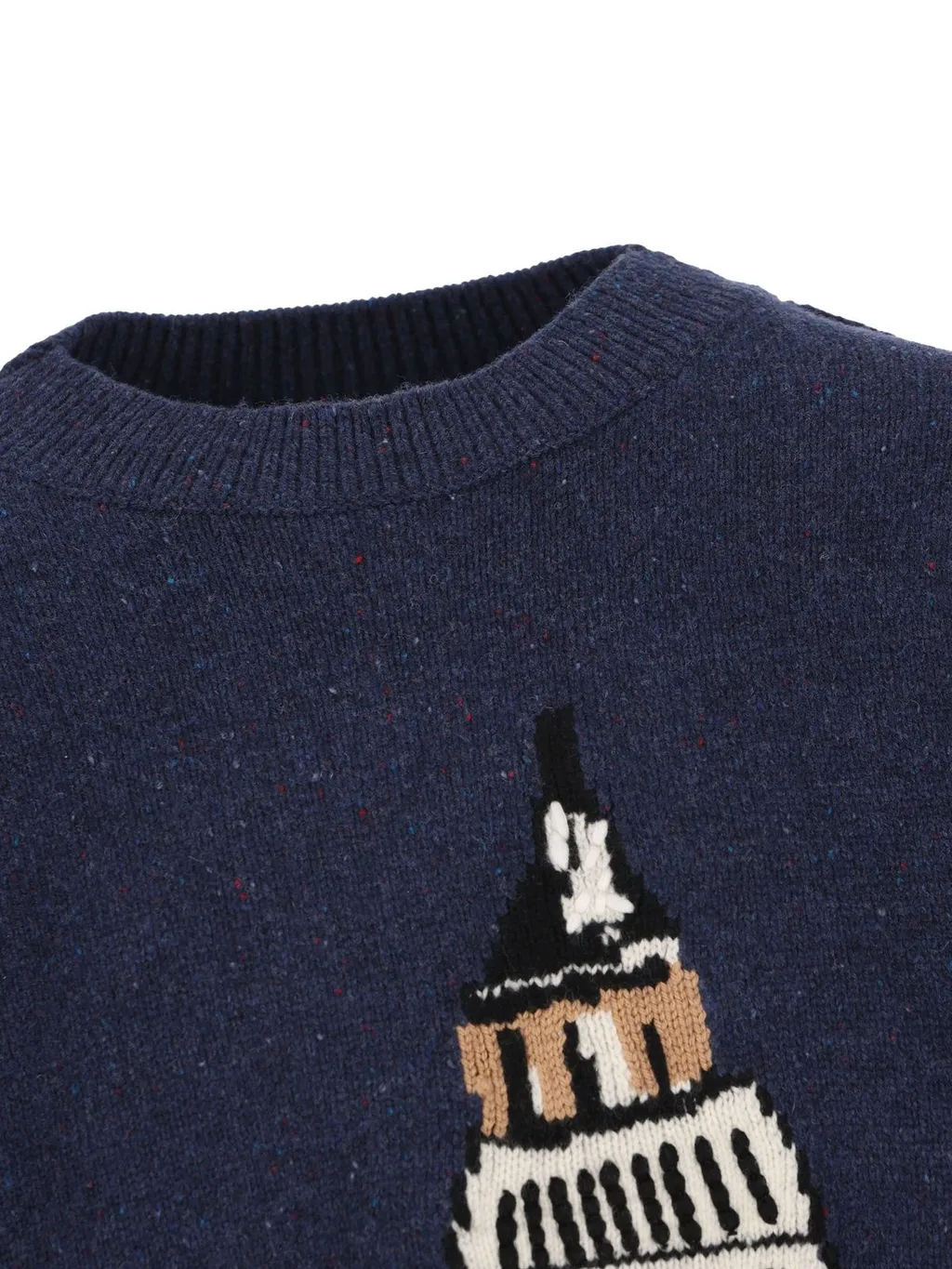 Burberry Kids Graphic Intarsia Jumper
