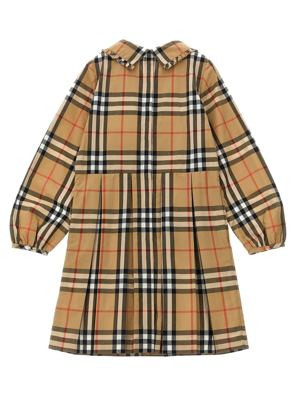 Burberry Kids Check Poplin Dress