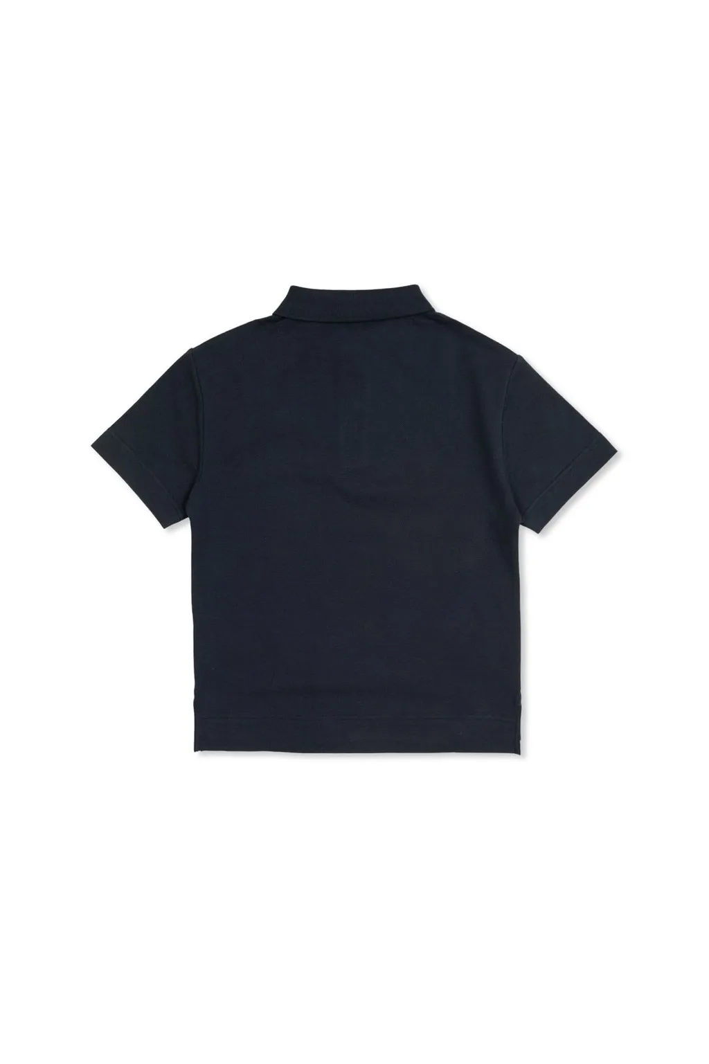 Burberry Kids Logo Patch Short Sleeved Polo Shirt
