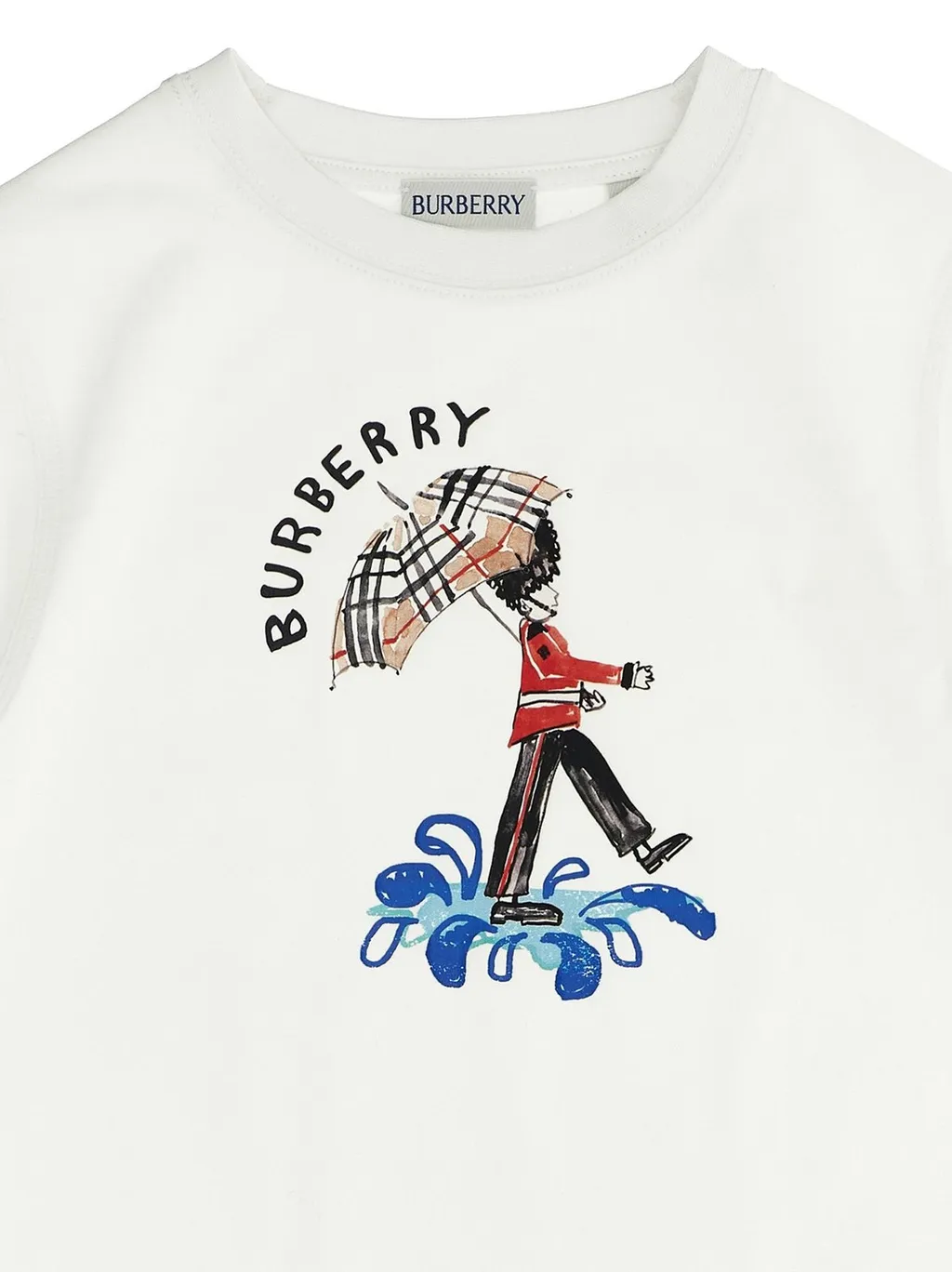 Burberry Kids London Guard Crewneck T-Shirt