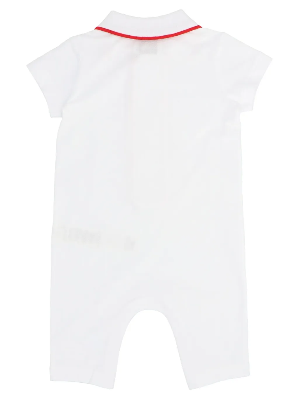 Burberry Kids Icon Stripe Detail Playsuit