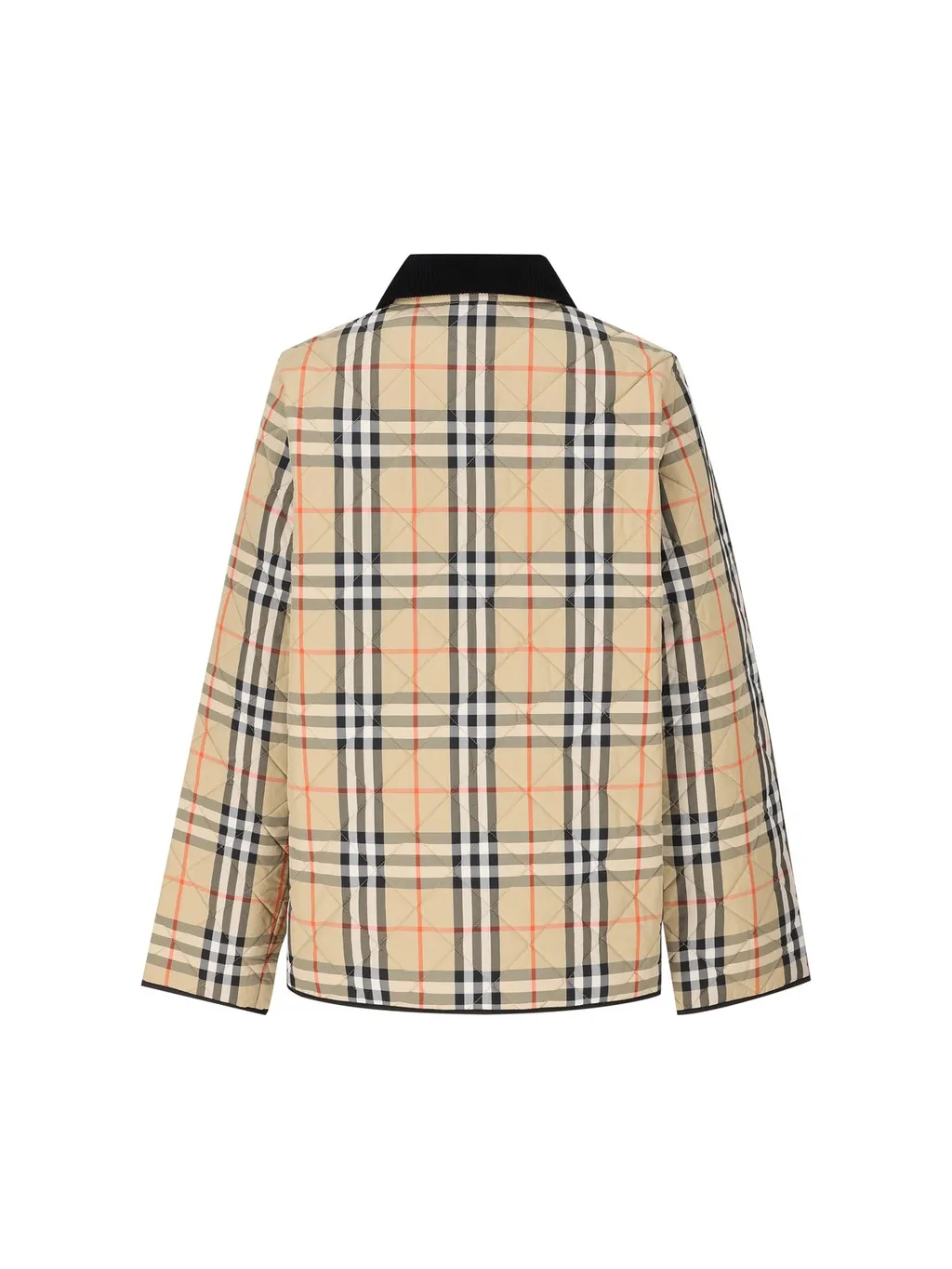 Burberry Kids Check Quilted Barn Jacket
