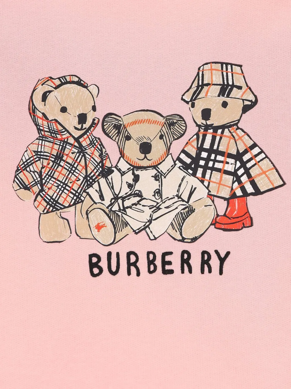 Burberry Kids Thomas Bear And Friends Sweatshirt