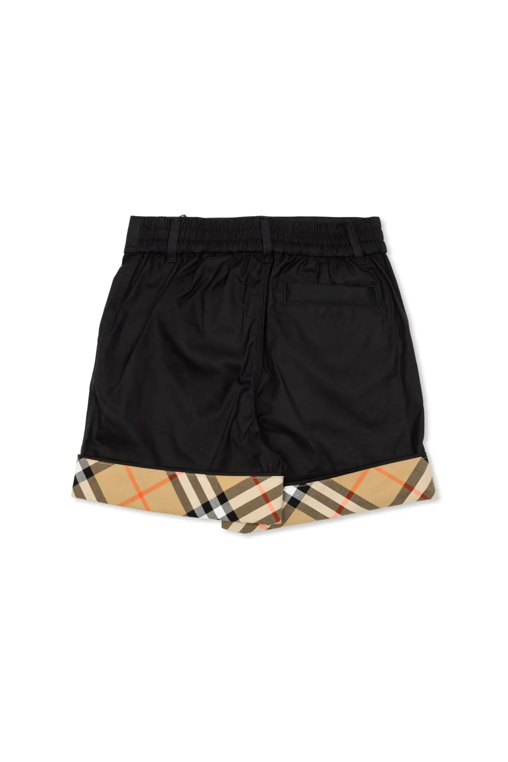 Burberry Kids Rolled Up Legs Shorts