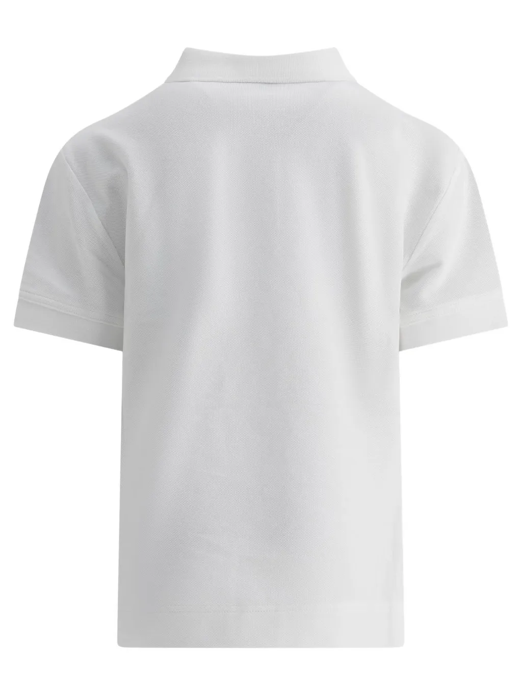 Burberry Kids Checked Logo Patch Polo Shirt