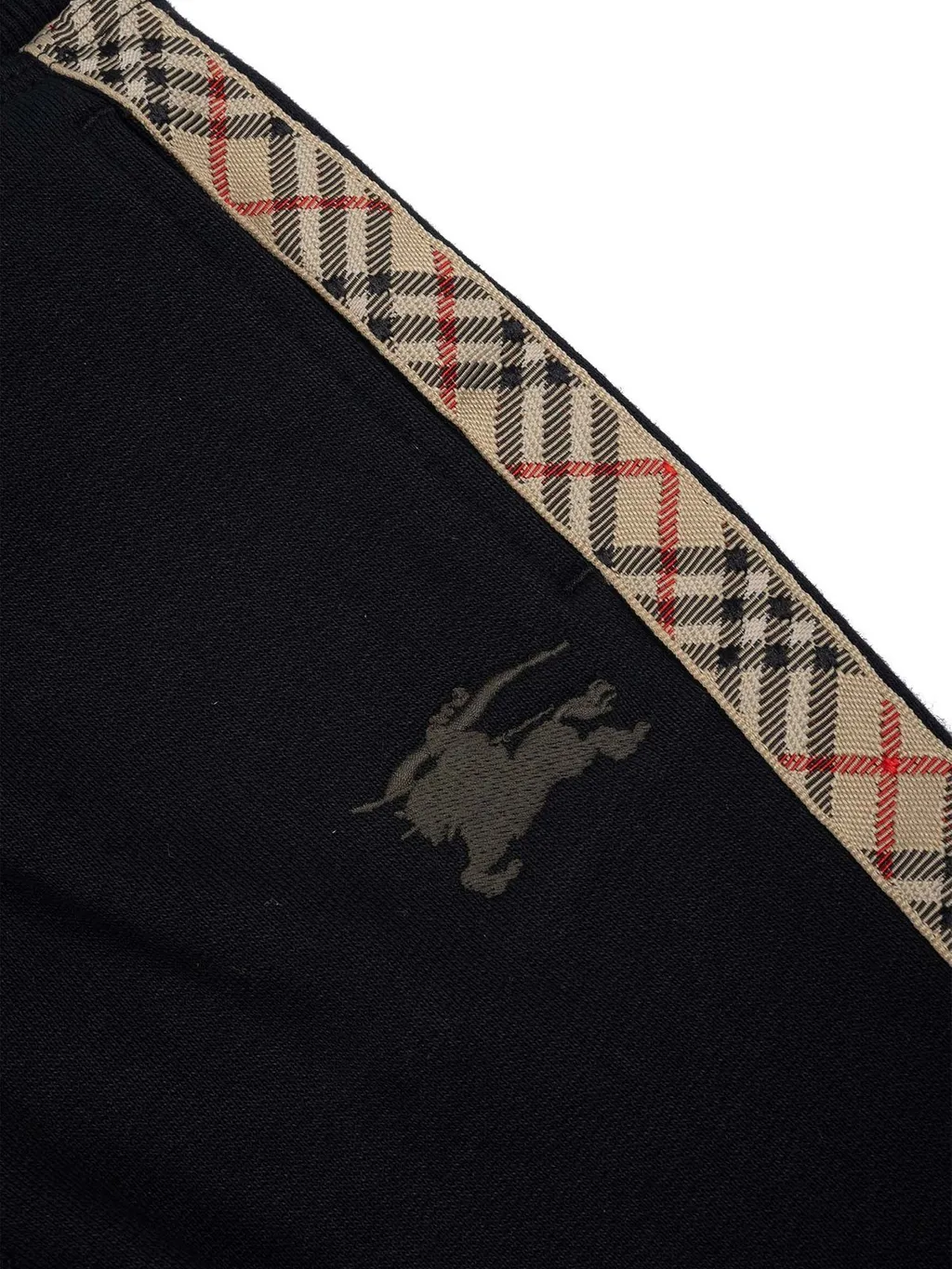 Burberry Kids Logo Embroidered Pants