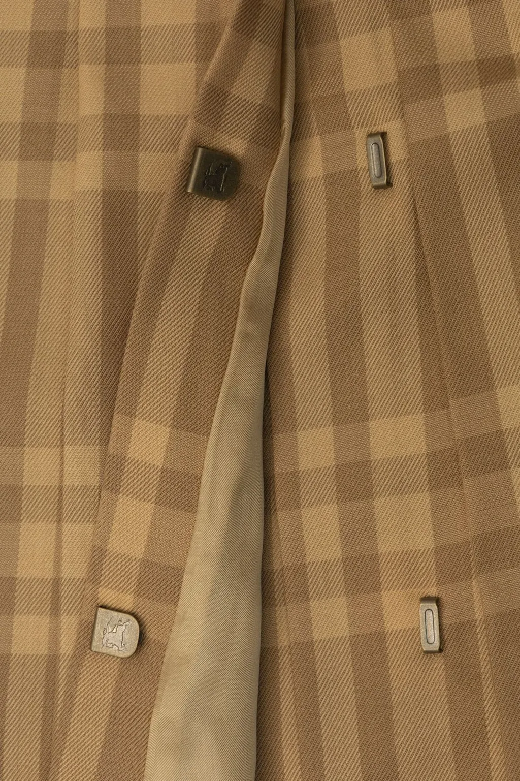 Burberry Kids Check Pattern Pleated Skirt