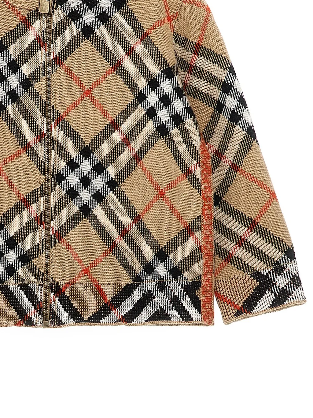 Burberry Kids Jimmy Knitted Hoodie