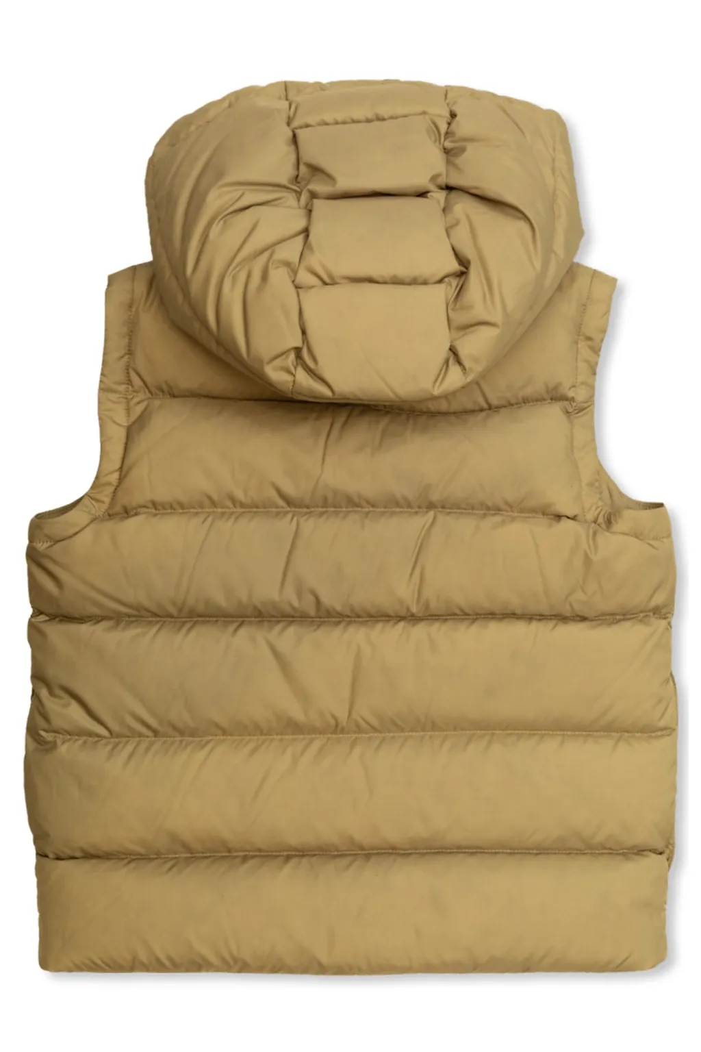 Burberry Kids Logo Embroidered Zip-Up Quilted Vest