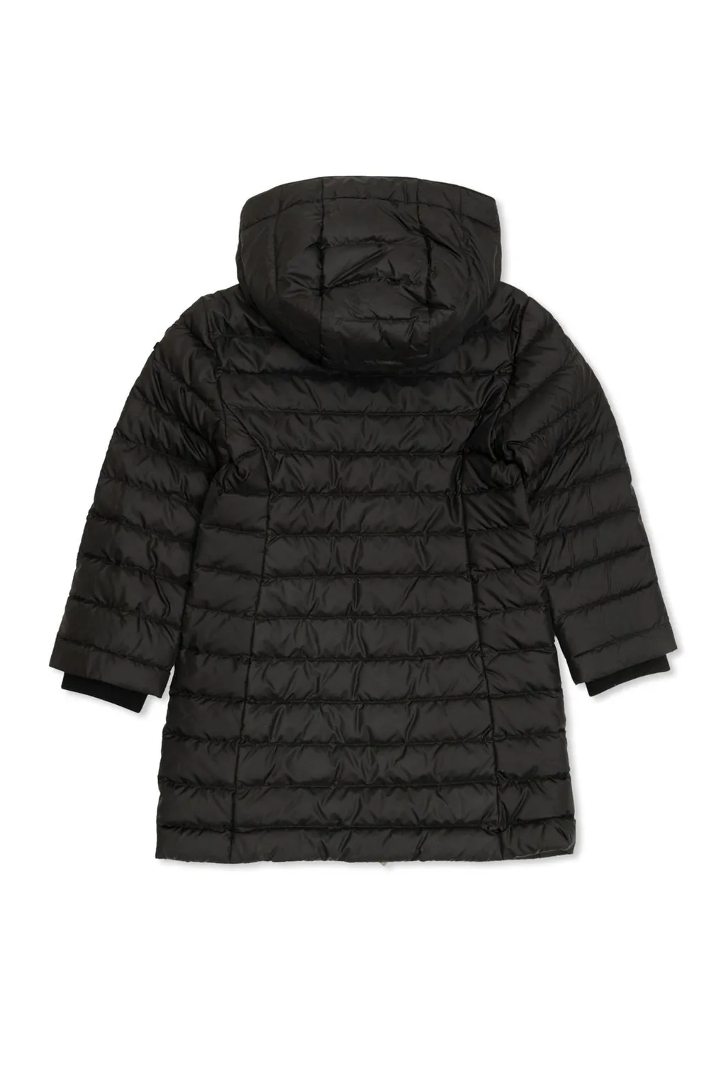 Burberry Kids Logo Bear Embroidered Hooded Puffer Jacket