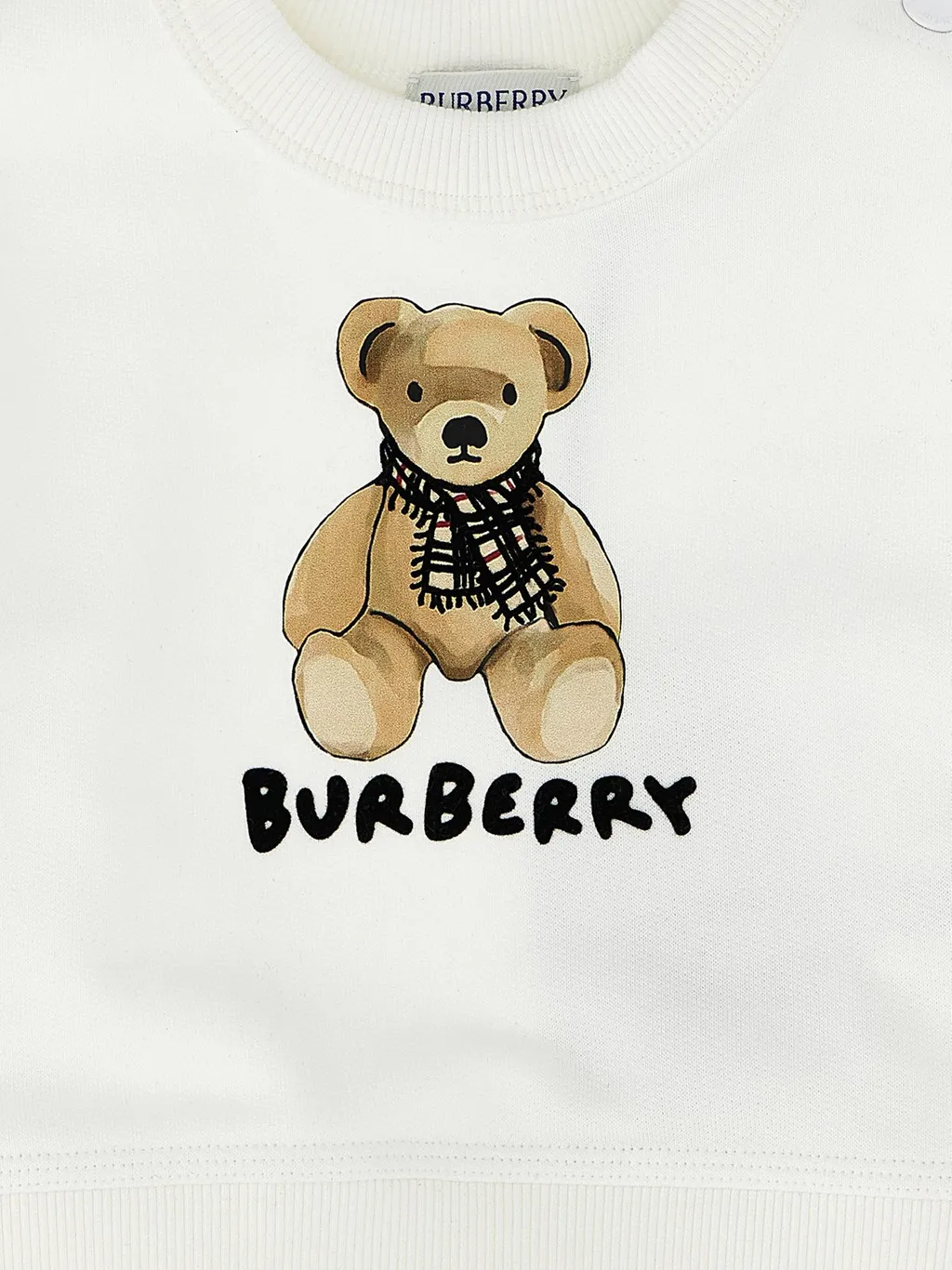 Burberry Kids Bear-Printed Crewneck Sweatshirt