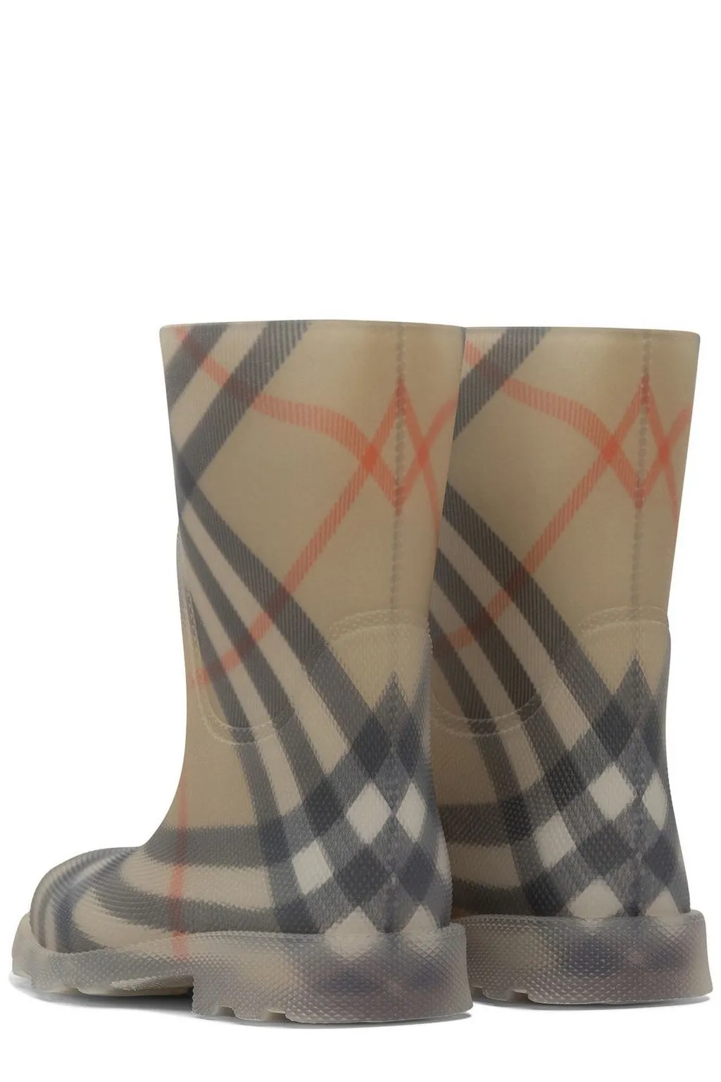 Burberry Kids Checked March Boots