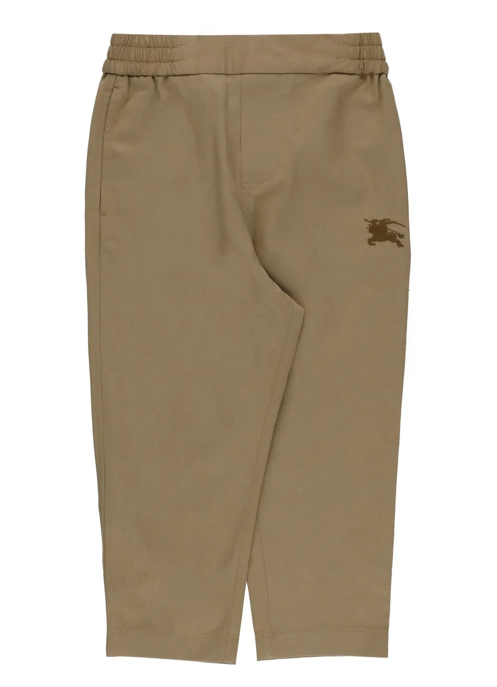 Burberry Kids Logo-Embroidered Trousers
