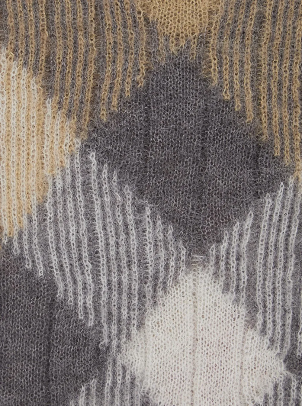 Burberry Kids Checked Knitted Baby Blanket