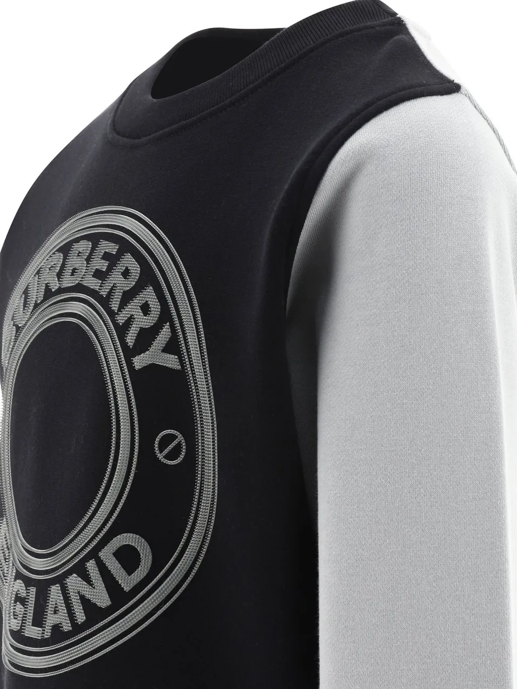 Burberry Kids Logo Detailed Crewneck Sweatshirt