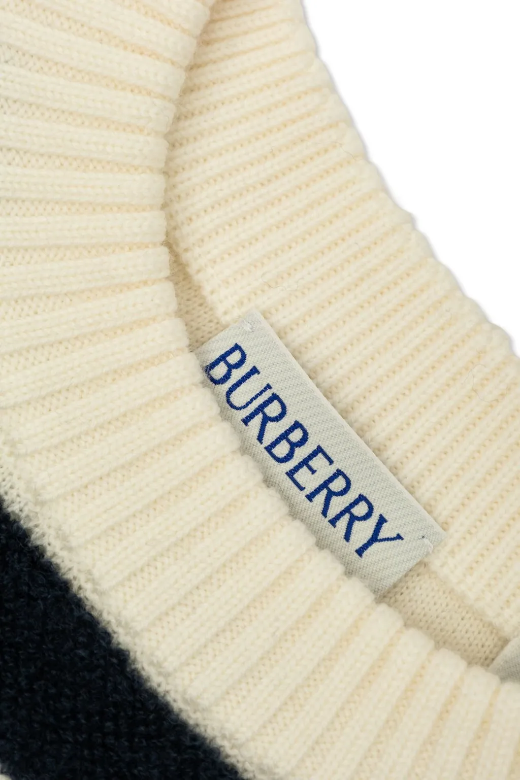 Burberry Logo Striped Jumper