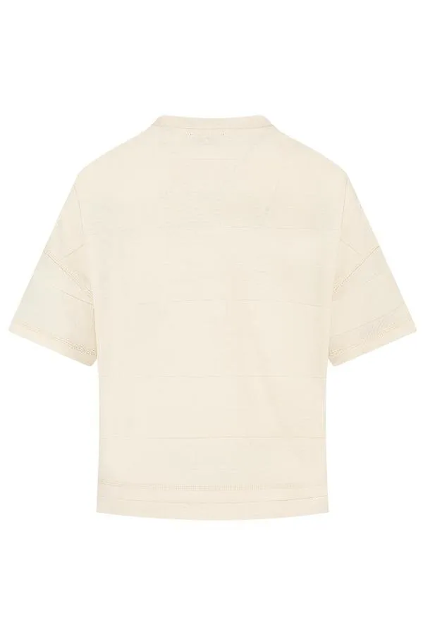 Burberry Kids Ekd Motif Crewneck T-Shirt