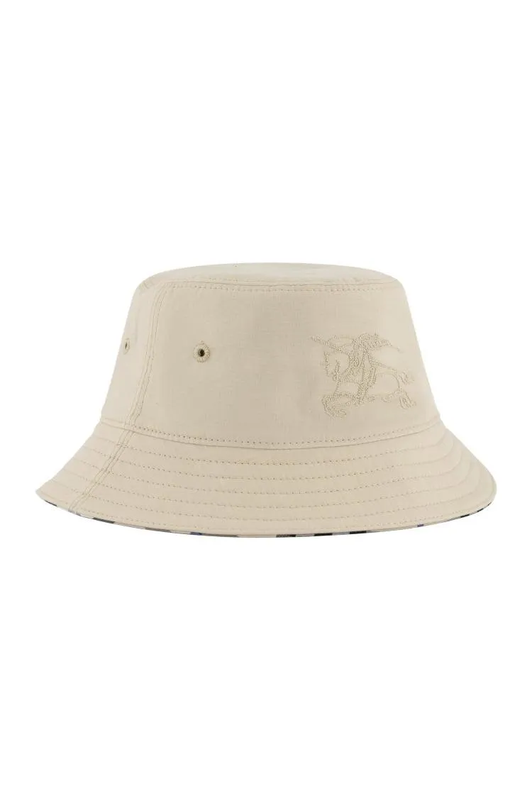 Burberry Kids Ekd Embroidered Reversible Bucket Hat