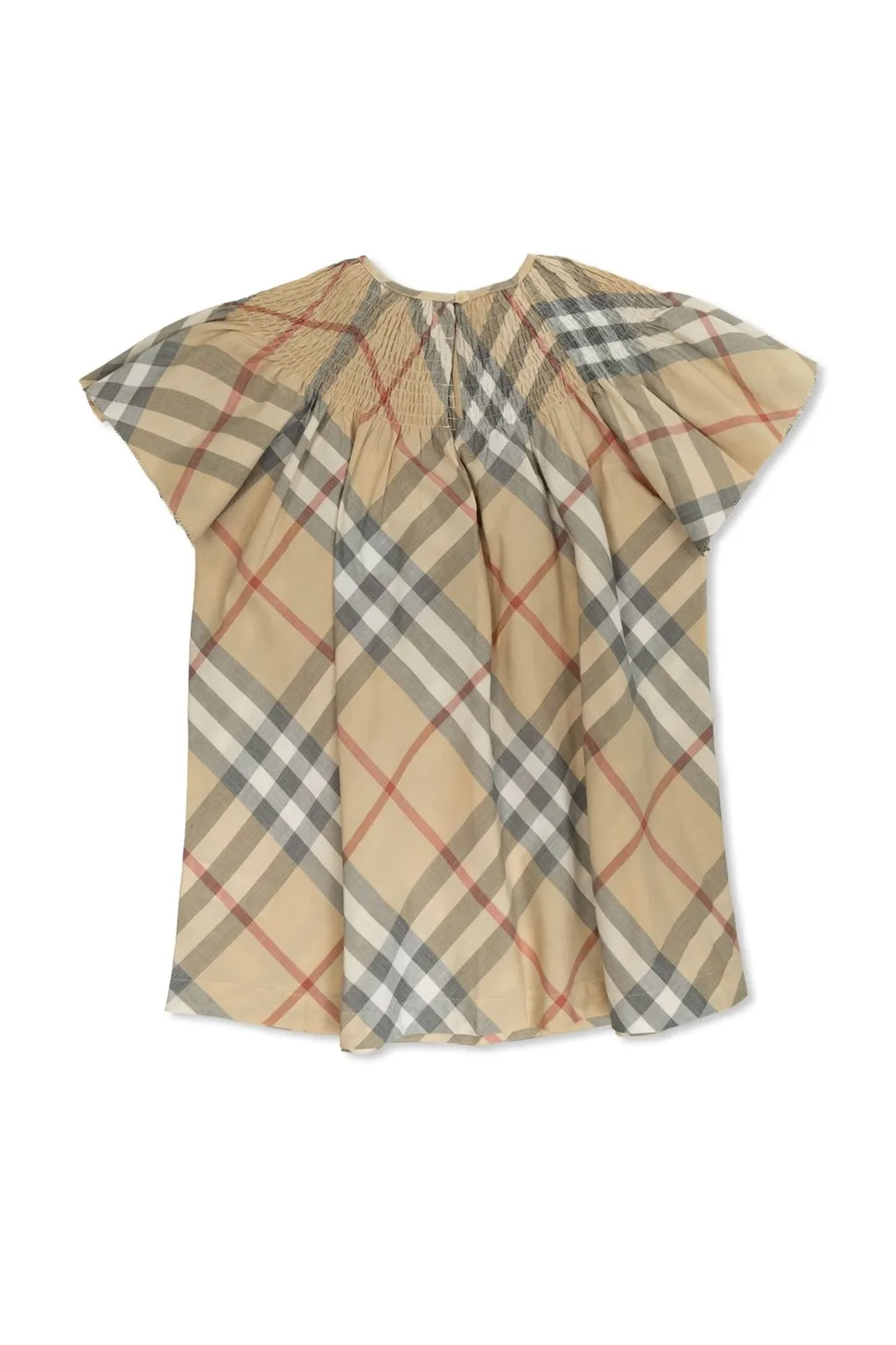 Burberry Kids Vintage Checked Crewneck Dress