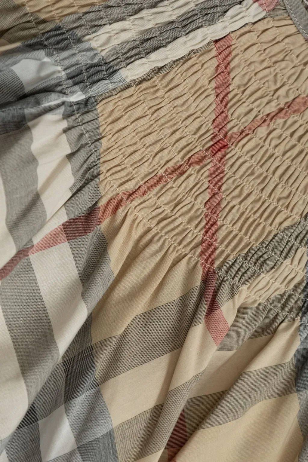 Burberry Kids Vintage Checked Crewneck Dress