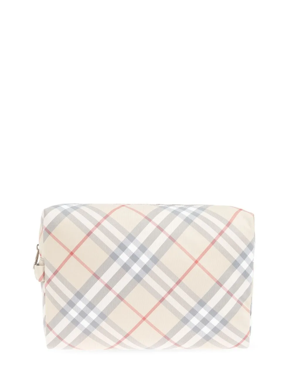 Burberry Kids Checked Zipped Changing Pouch