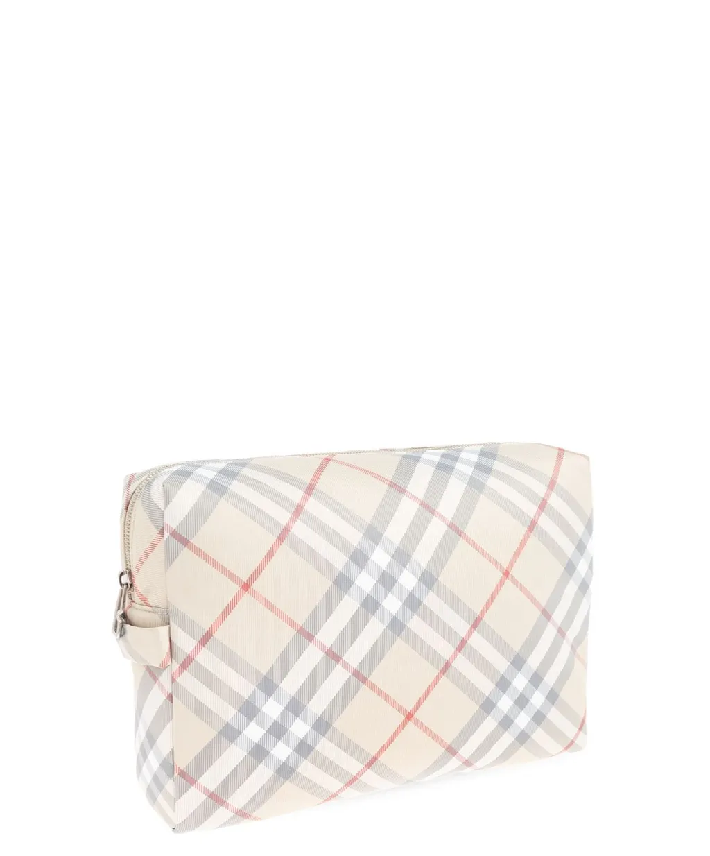 Burberry Kids Checked Zipped Changing Pouch
