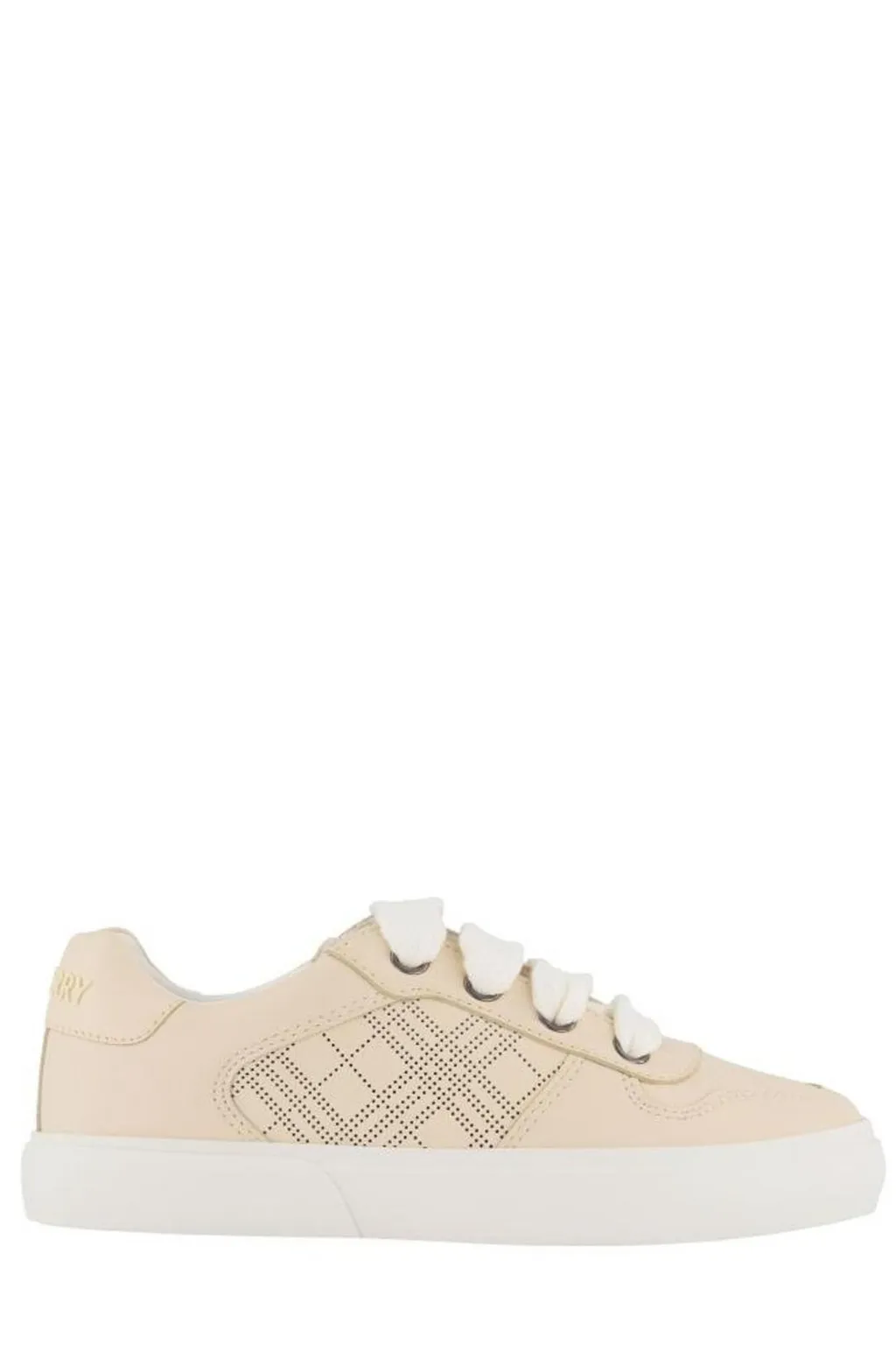 Burberry Kids Checked Low-Top Sneakers