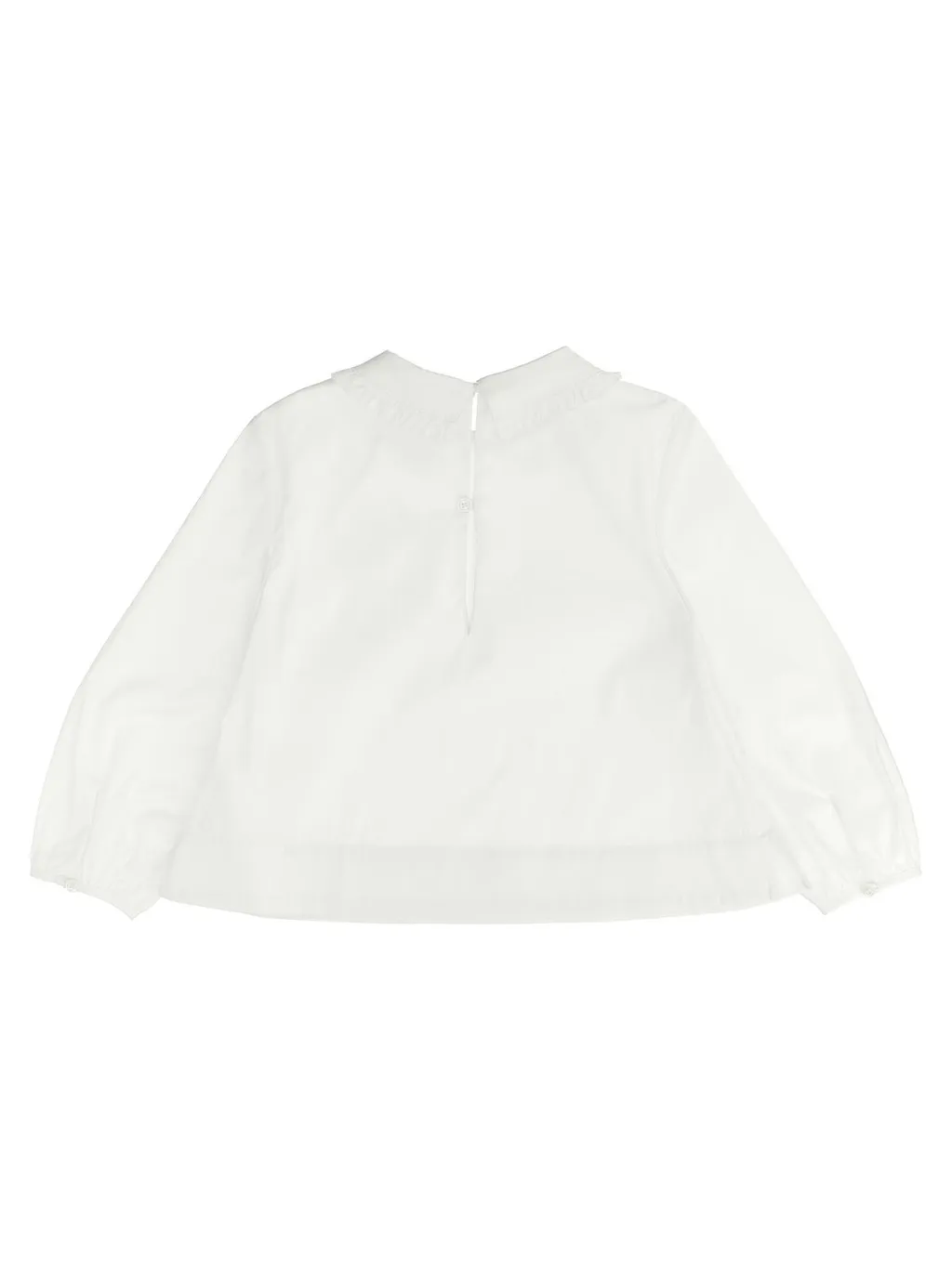Burberry Kids Logo Embroidered Long-Sleeved Sweatshirt