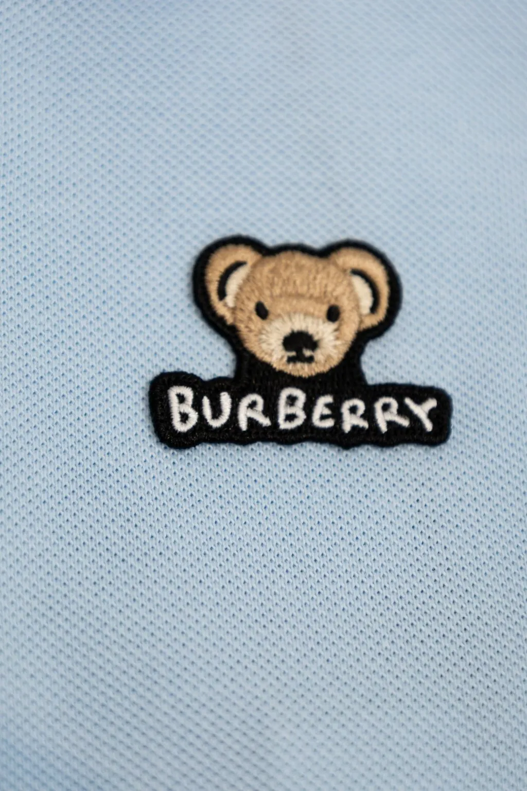 Burberry Kids Logo Embroidered Short-Sleeved Polo Shirt